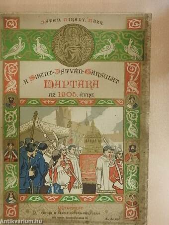 A Szent-István-Társulat naptára az 1910-iki évre