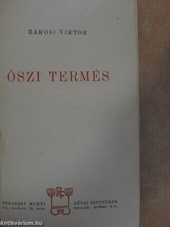 Őszi termés