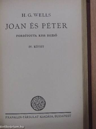 Joan és Péter I-IV.