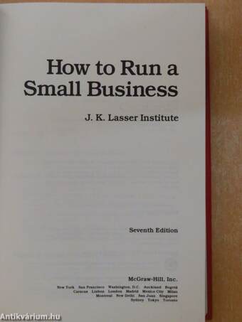 How to Run a Small Business