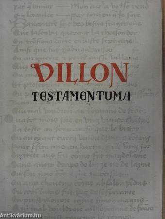 Villon testamentuma