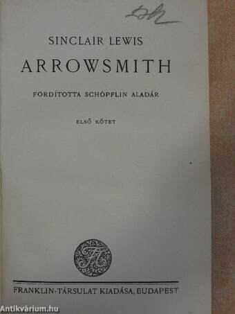 Arrowsmith I-II.