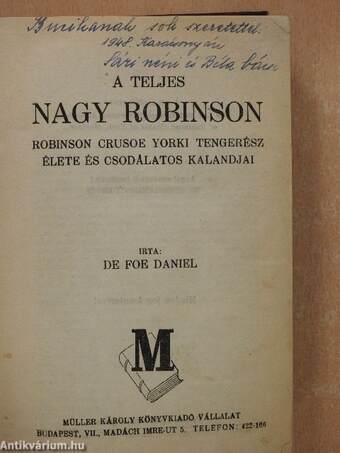 A teljes Nagy Robinson