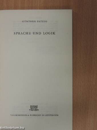 Sprache und Logik