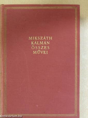 "27 kötet a Mikszáth Kálmán összes művei sorozatból (nem teljes sorozat)"