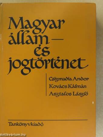 Magyar állam- és jogtörténet