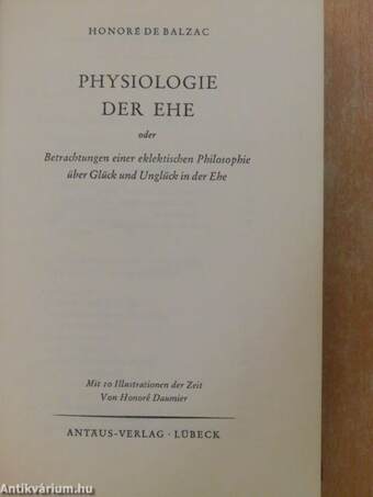 Physiologie der Ehe