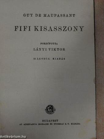 Fifi kisasszony