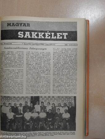 Magyar sakkélet 1969. (nem teljes évfolyam)/1970-1971. január-december