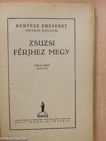 Zsuzsi férjhez megy