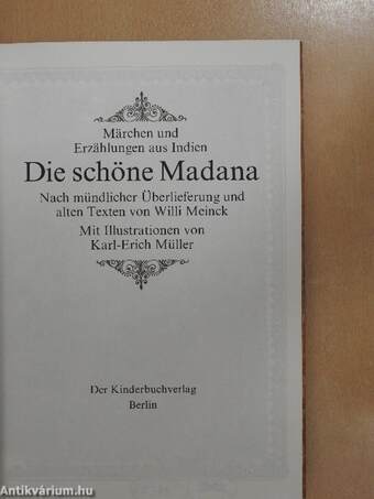 Die schöne Madana