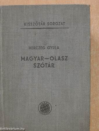 Magyar-olasz szótár