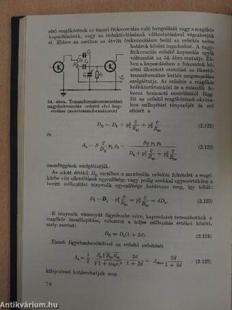Félvezetős erősítők és oszcillátorok számítása