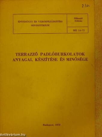 Terrazzó padlóburkolatok anyagai, készítése és minősége