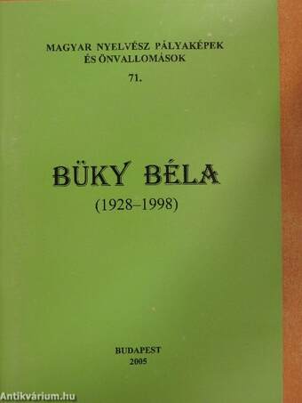 Büky Béla