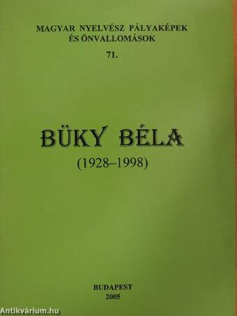 Büky Béla