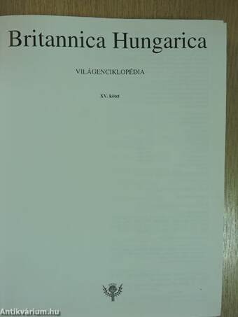 Britannica Hungarica Világenciklopédia 15.