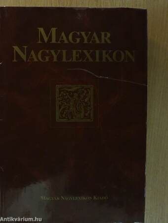 Magyar Nagylexikon 19. (töredék)