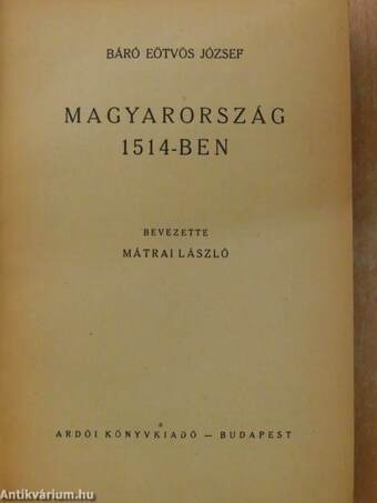 Magyarország 1514-ben