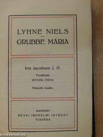 Lyhne Niels/Grubbe Mária
