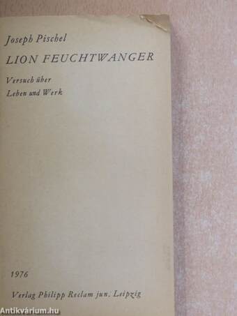 Lion Feuchtwanger