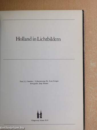 Holland in Lichtbildern