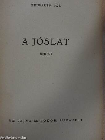 A jóslat