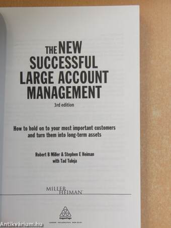 The New Successful Large Account Management