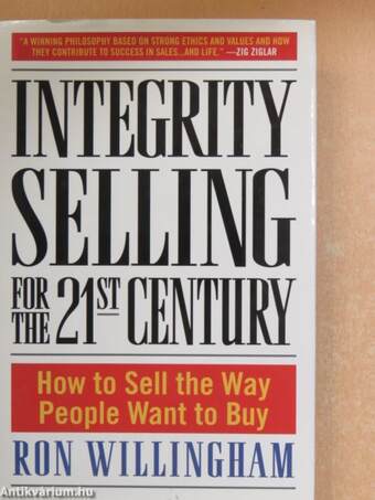 Integrity Selling For The 21st Century