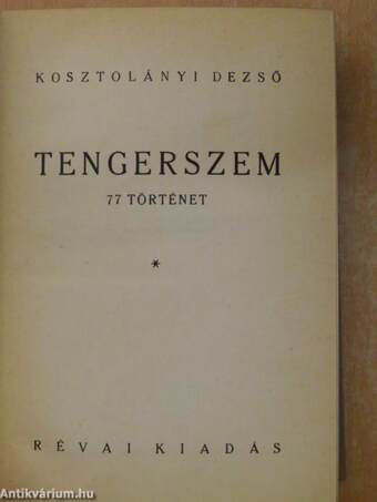 Tengerszem