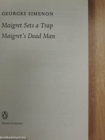 Maigret Sets a Trap/Maigret's Dead Man