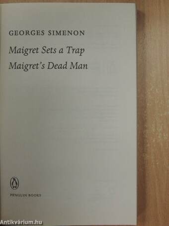 Maigret Sets a Trap/Maigret's Dead Man