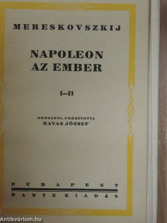 Napoleon az ember I-II.