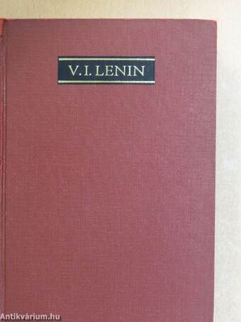 V. I. Lenin összes művei 6.