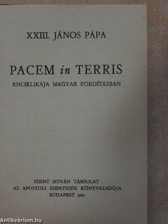 Pacem in Terris