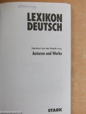 Lexikon Deutsch