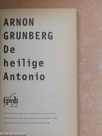 De heilige Antonio