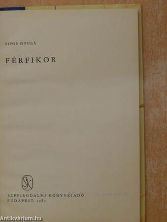 Férfikor