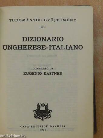 Dizionario Ungherese-Italiano