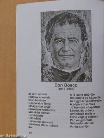 Don Bosco Kalendárium 2002