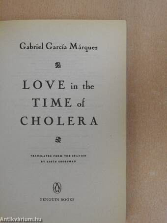 Love in the Time of Cholera