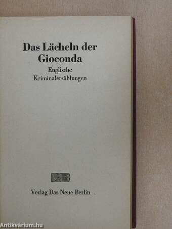 Das Lächeln der Gioconda