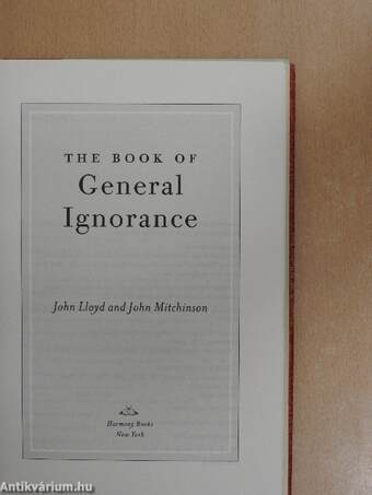 The Book of General Ignorance