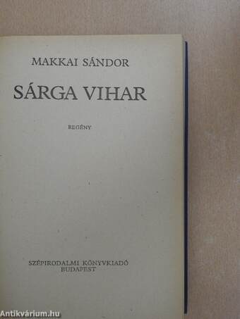 Sárga vihar