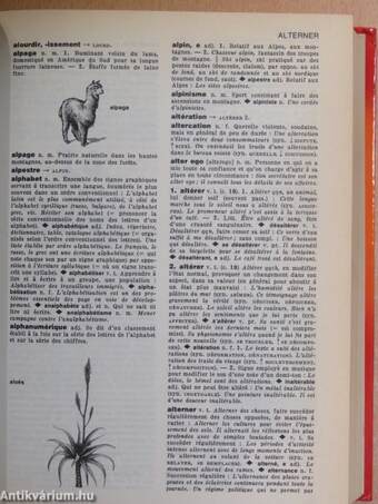 Dictionnaire du francais contemporain illustré