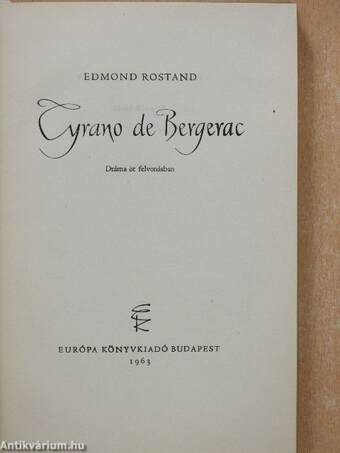 Cyrano de Bergerac