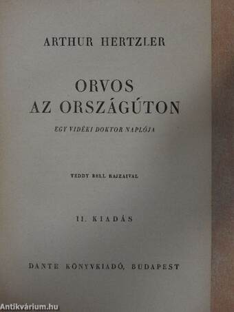 Orvos az országúton