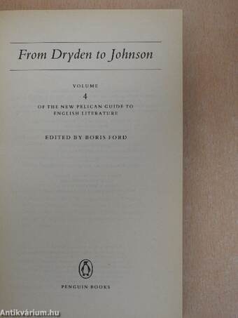 From Dryden to Johnson