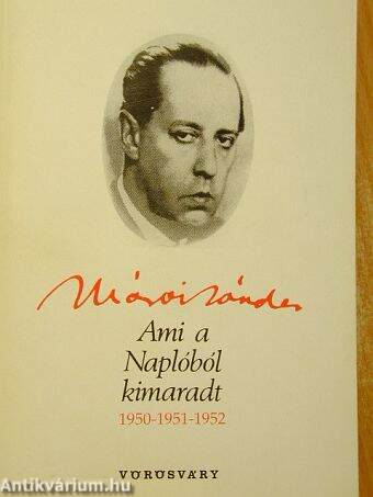 Ami a Naplóból kimaradt 1950-1951-1952