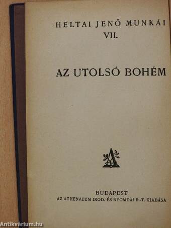 Az utolsó bohém